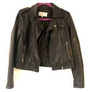 Cupcakes and Cashmere Faux Leather Jacket